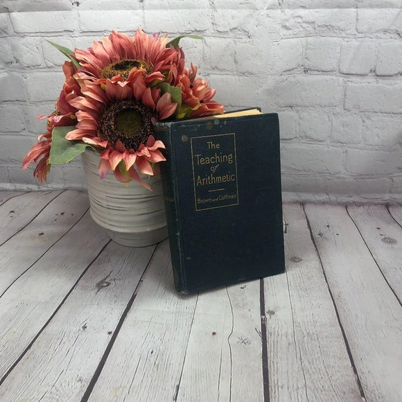 Vintage 1924 The teaching of arithmetic textbook - Picture 1 of 8